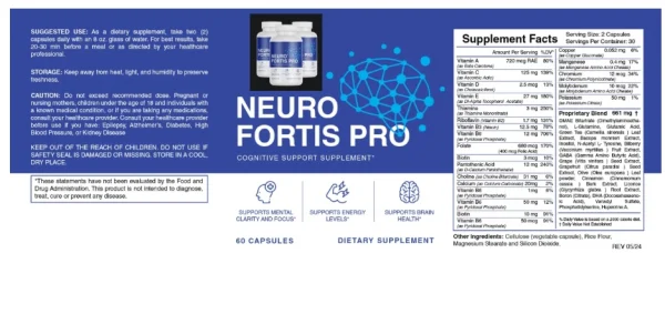 Neuro Fortis PRO